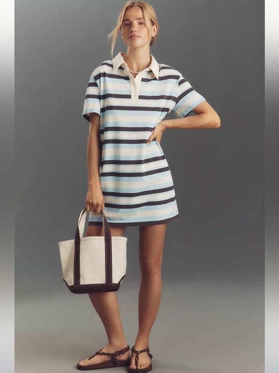 English Factory Dresses & Skirts - New! English Factory Short-Sleeve Polo Mini Dress size M
